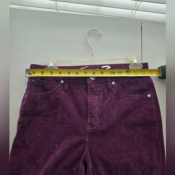 Seven 7 Purple Corduroy Pants Size 6 - Picture 9 of 9